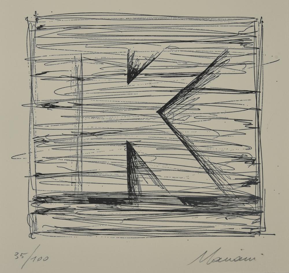 Umberto Mariani (1936) UMBERTO MARIANI: OPERE RECENTI, 2009 incisione su...