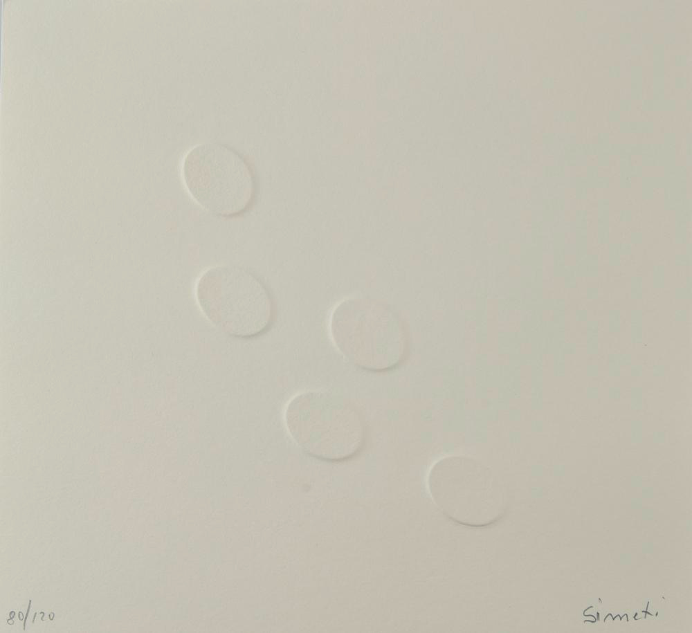 Turi Simeti (1929 - 2021) TURI SIMETI: OPERE RECENTI, 2007 estroflessione su...