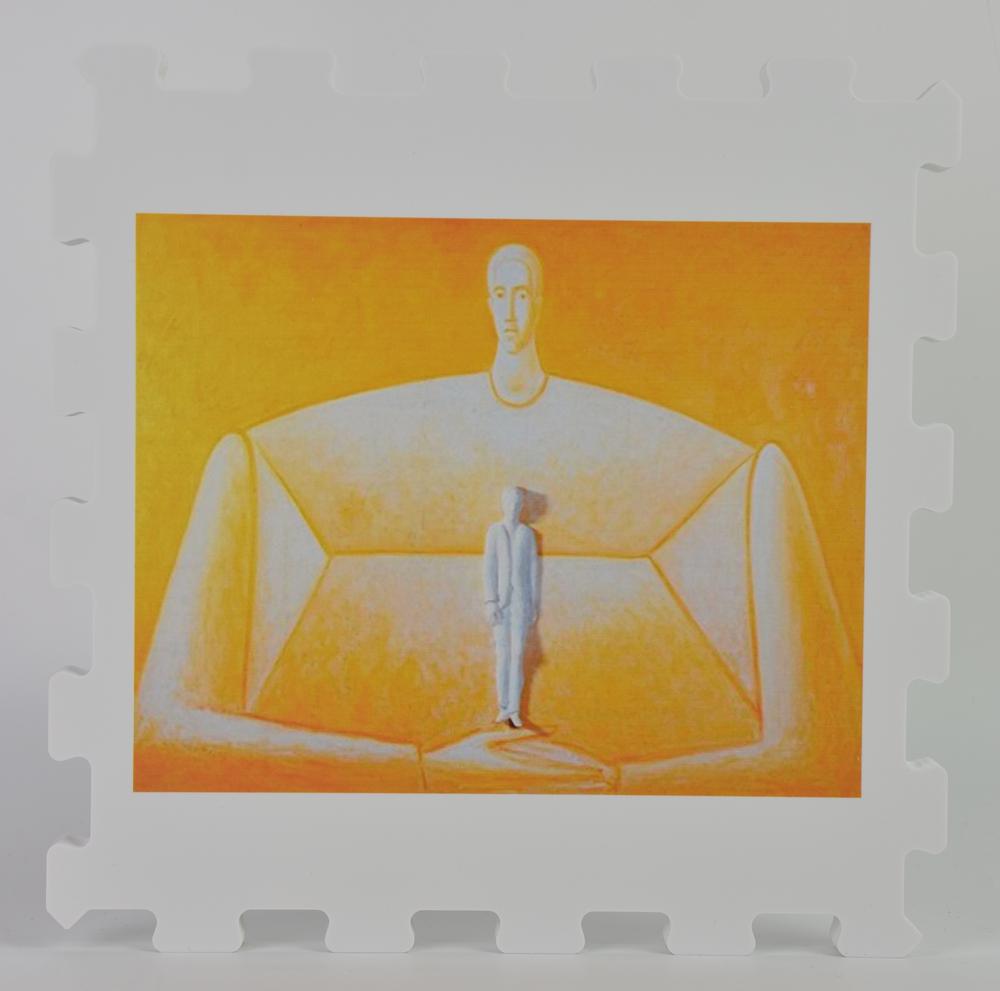 Roberto Barni (1939) FANETE stampa UV su FX high quality bianco, cm...