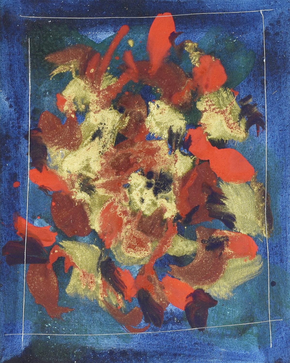 Achille Pace (1923) DANZA SCIAMANA N. 2, 2004 filo e tempera su tela, cm...