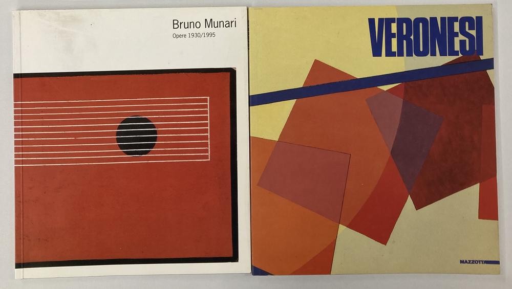 LOTTO DI DUE CATALOGHI - Luigi Veronesi 'Opere nuove' Catalogo Mostra Arte 92...