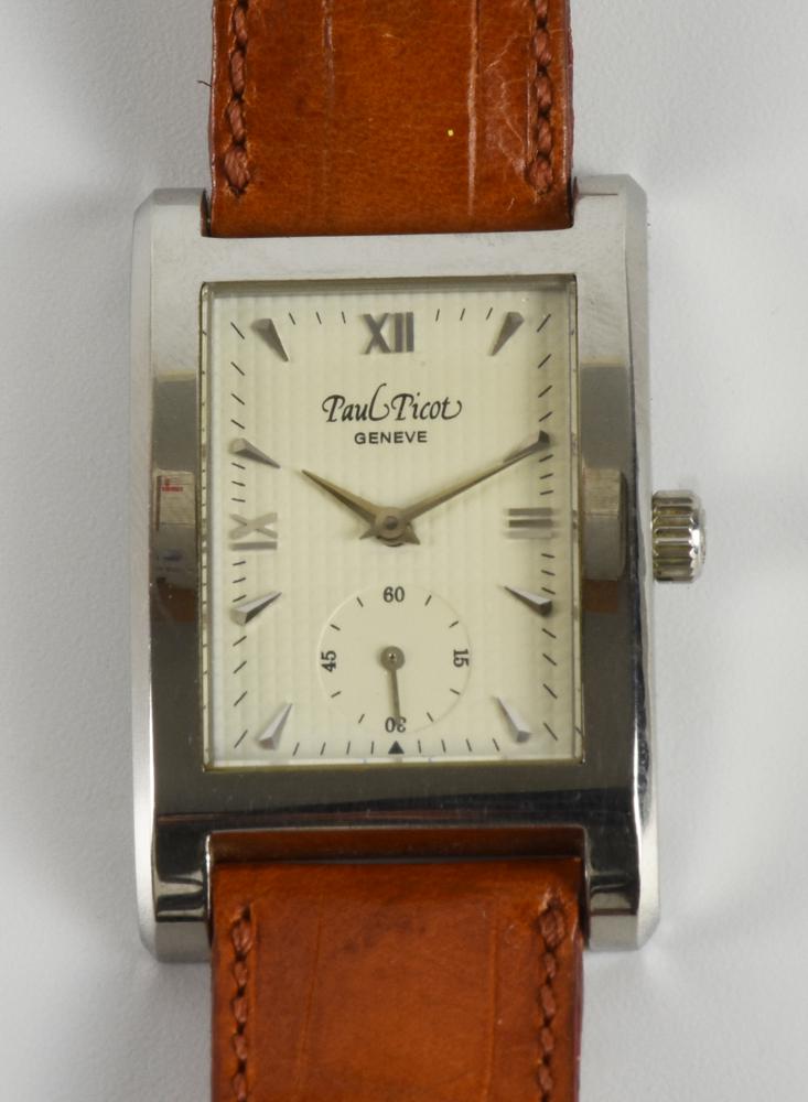 OROLOGIO PAUL PICOT BROOKLIN, REF. 4015-CO1, anni '90 CASSA: in acciaio,...