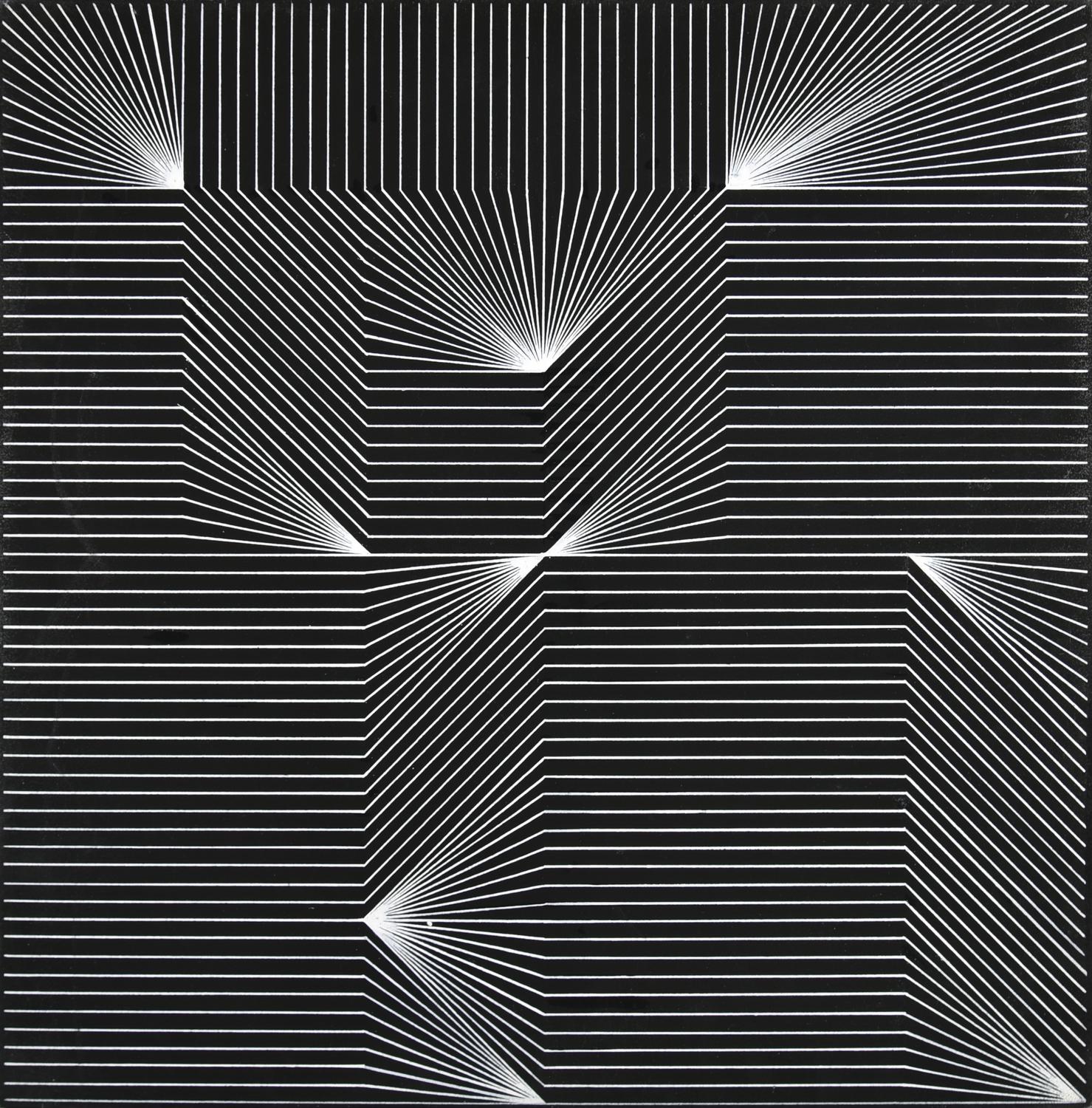 Alvaro Monnini (1922 - 1987) SENZA TITOLO, 1977 olio su tela applicata su...