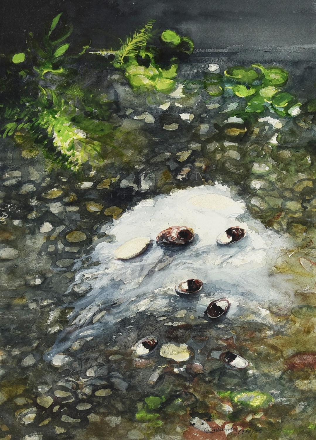 Giancarlo Cazzaniga (1930 - 2013) SENZA TITOLO, 1980/85 acquarello su carta,...