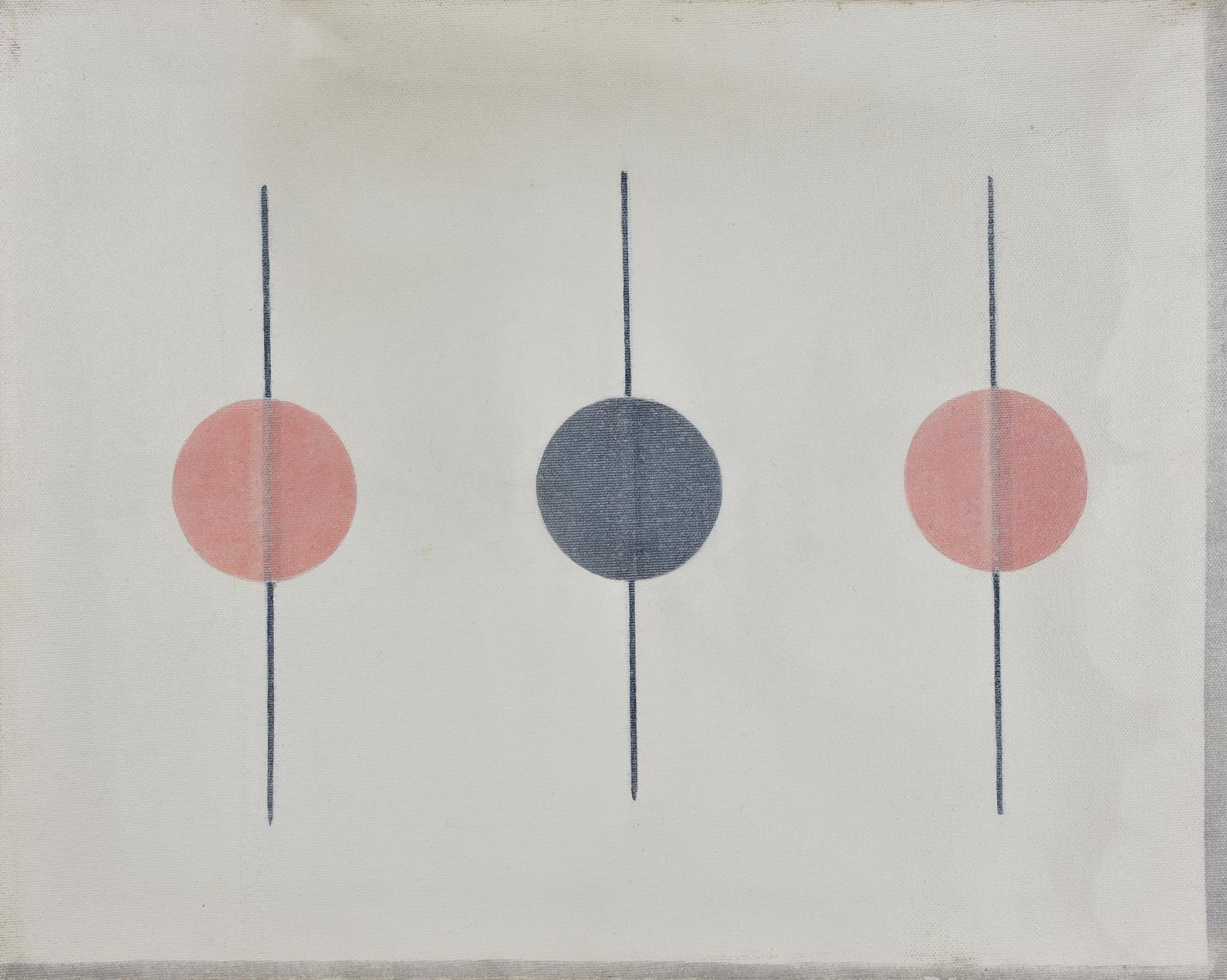 Walter Fusi (1924 - 2013) SENZA TITOLO, 1979/1980 olio su tela, cm 40x50 sul...