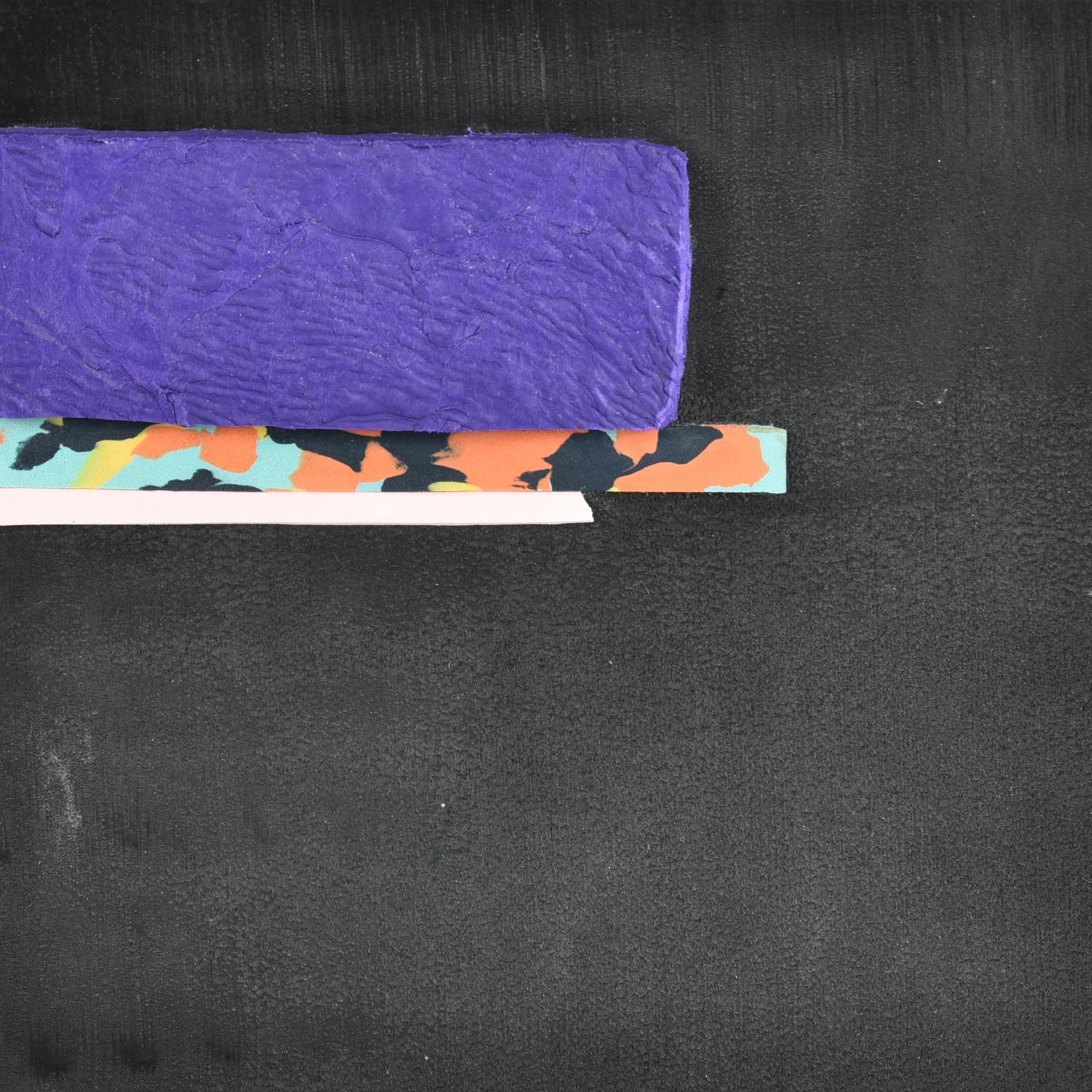 Vinicio Momoli (1942) PIANI (DI) COLORE N 109, 2021 gomme colorate su tavola,...