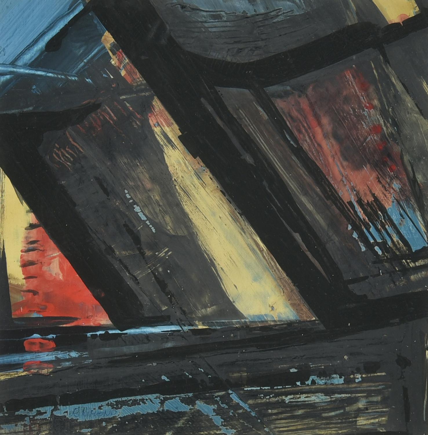 Raimondo Rimondi (1922 - 2007) SENZA TITOLO, 1995 acrilico su pvc, cm 20x20...