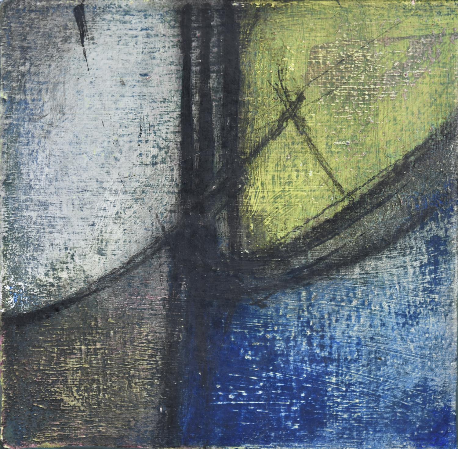 Franco Massanova (1950) AVANZARE, 2006 tecnica mista su tela, cm 20x20 sul...