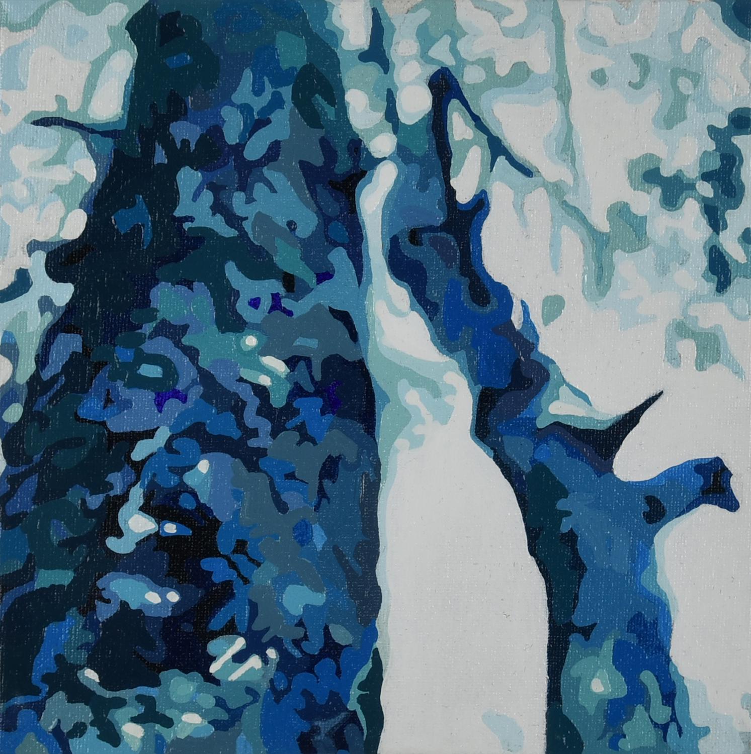 Alessandro Casati (1968) COLOR WOOD 01, 2014 acrilico su tela, cm 20x20...