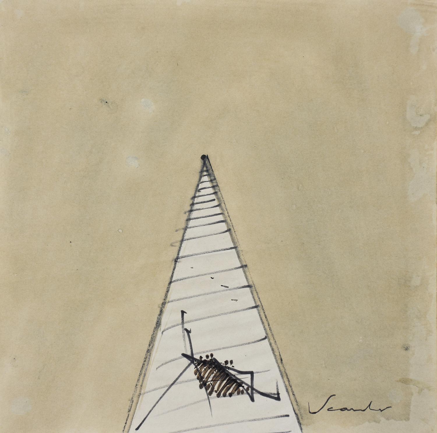 Emilio Scanavino (1922 - 1986) SENZA TITOLO 1968/1970 tecnica mista su carta,...