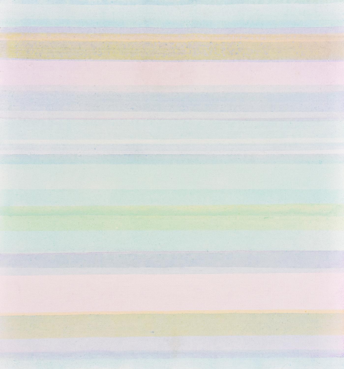 Vittorio Matino (1943) SENZA TITOLO, 1972 olio su tela, cm 51,5x49,3 sul...