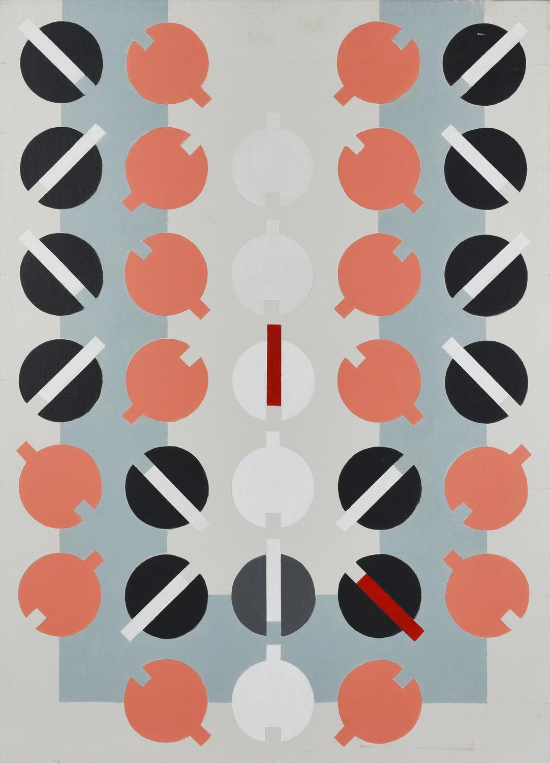 Carlo Nangeroni (1922 - 2018) SENZA TITOLO, 2007 acrilico su tela, cm 65x47...