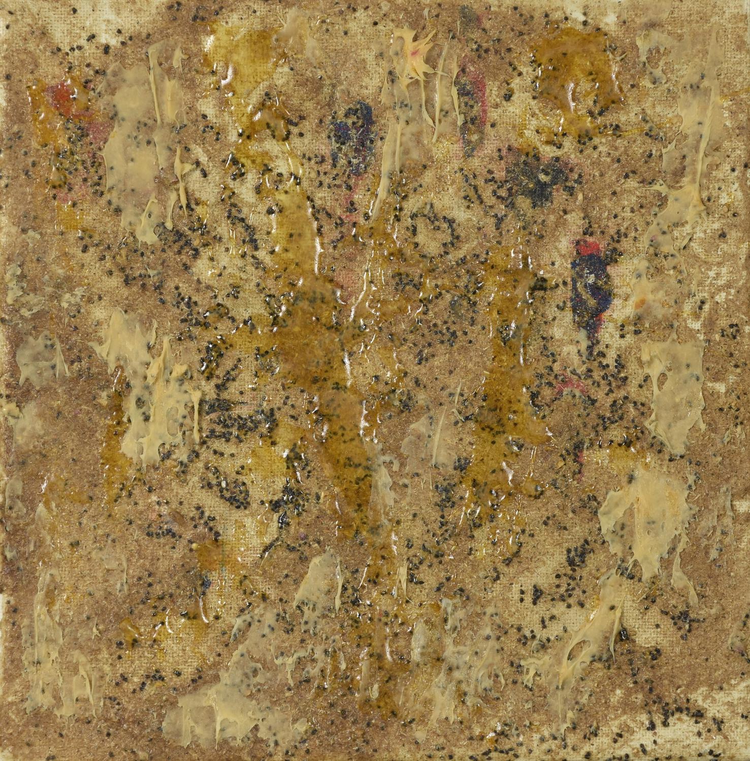 Carlo Pace (1937 - 2011) SENZA TITOLO, 2008 smalto e cartavetro su tela, cm...