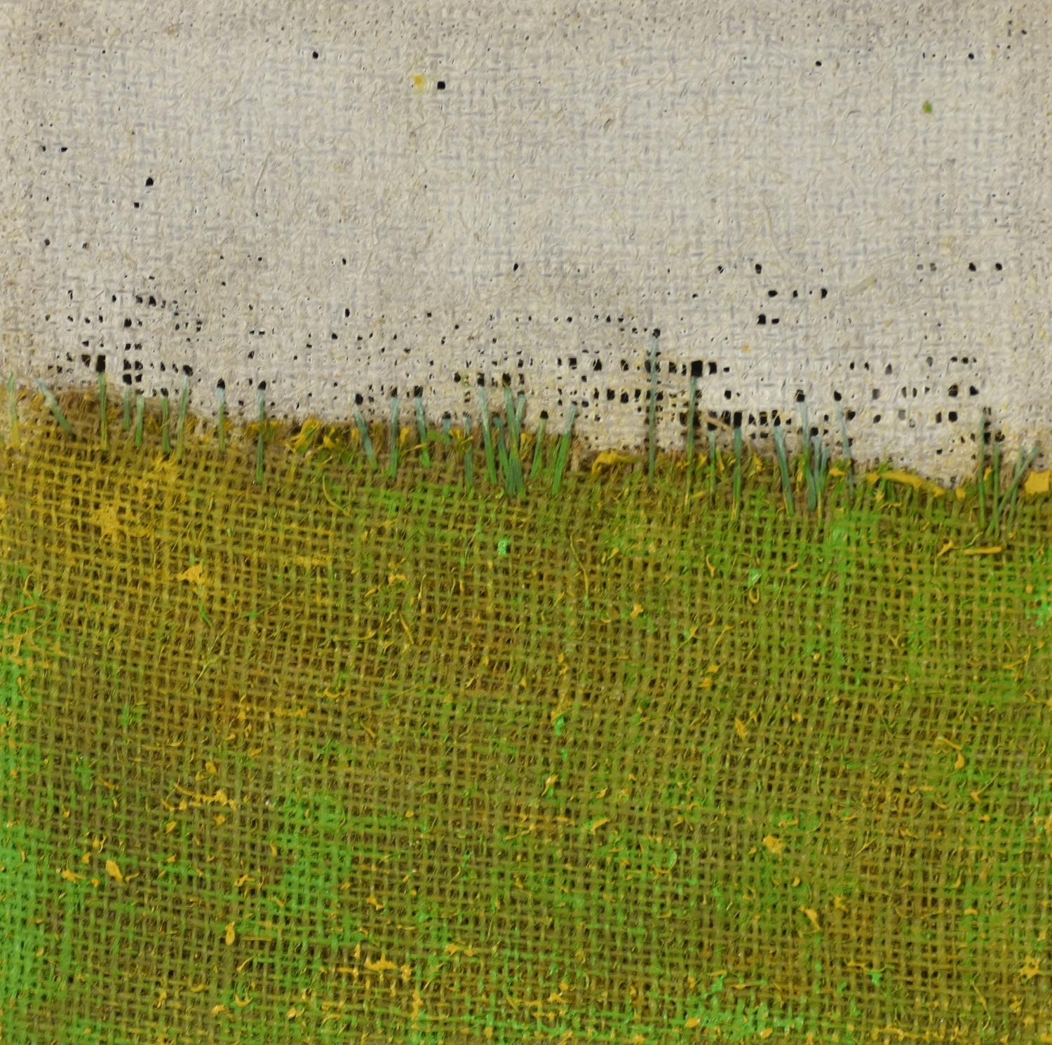 Alessandro Di Cola (1981) PICCOLO VERDE, 2014 tecnica mista su tela di juta,...