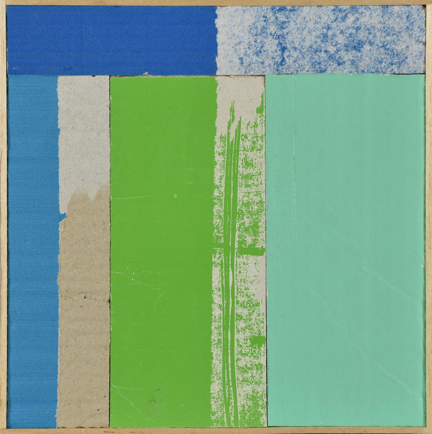 Pedro Zamora (1968) DICIEMBRE, 2011 cartoni colorati assemblati, cm 20x20 sul...