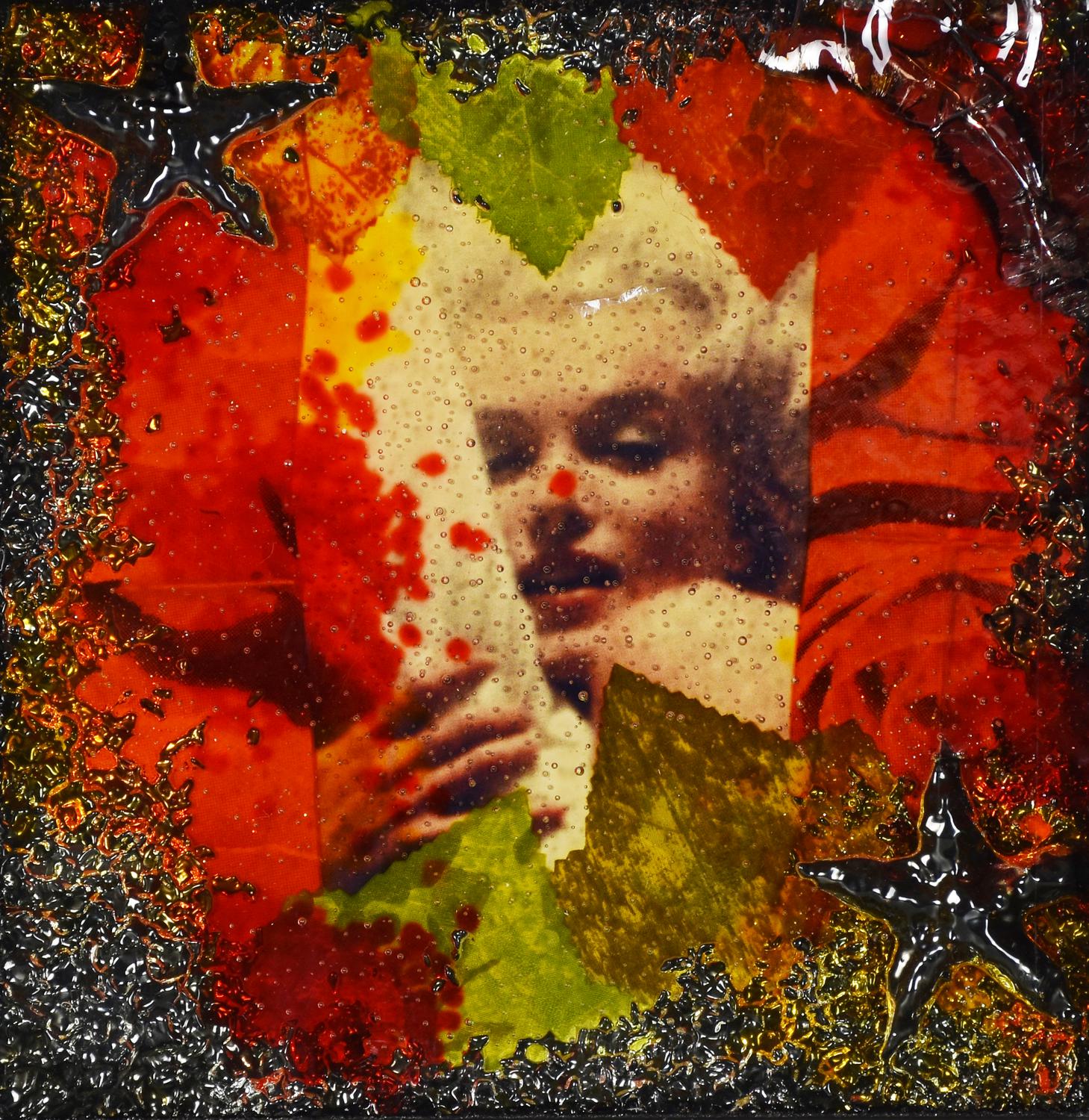 Omar Ronda (1947 - 2017) MARILYN FROZEN, 2014 fotografia e materie plastiche,...