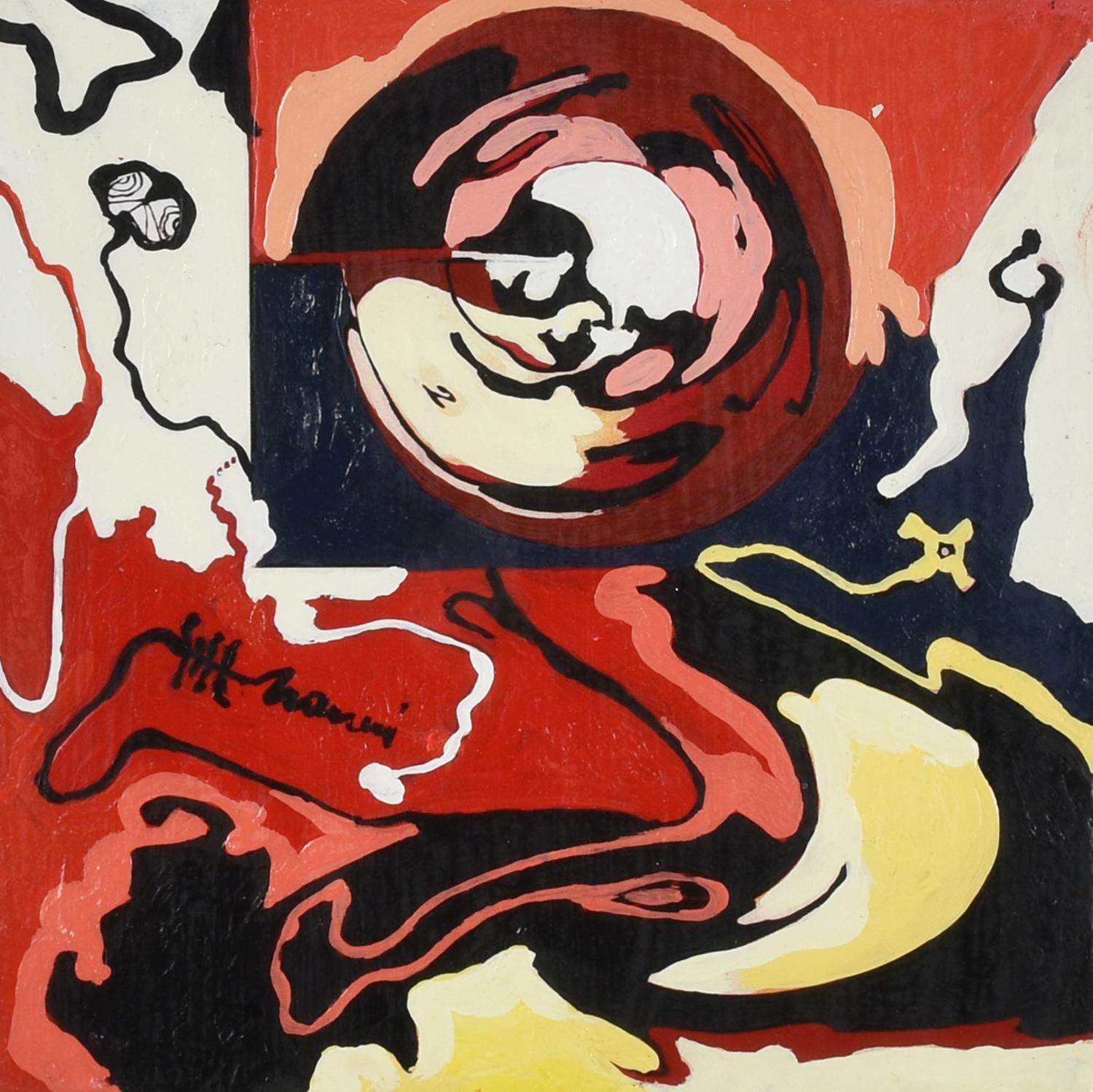 Mario Nanni (1922 - 2019) SENZA TITOLO, 2007 tecnica mista su tela, cm 20x20...