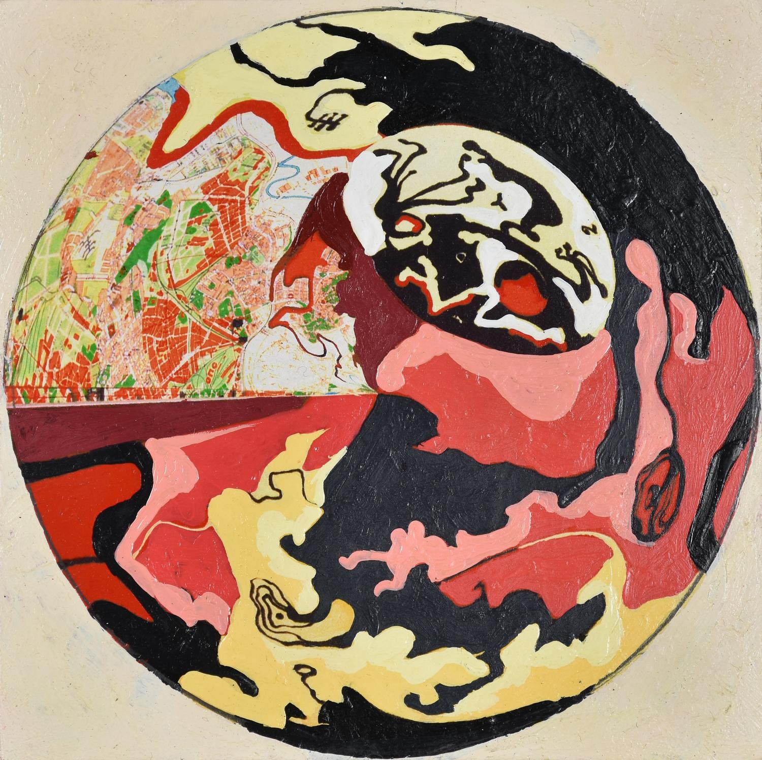 Mario Nanni (1922 - 2019) SENZA TITOLO, 2007 tecnica mista su tavola, cm...