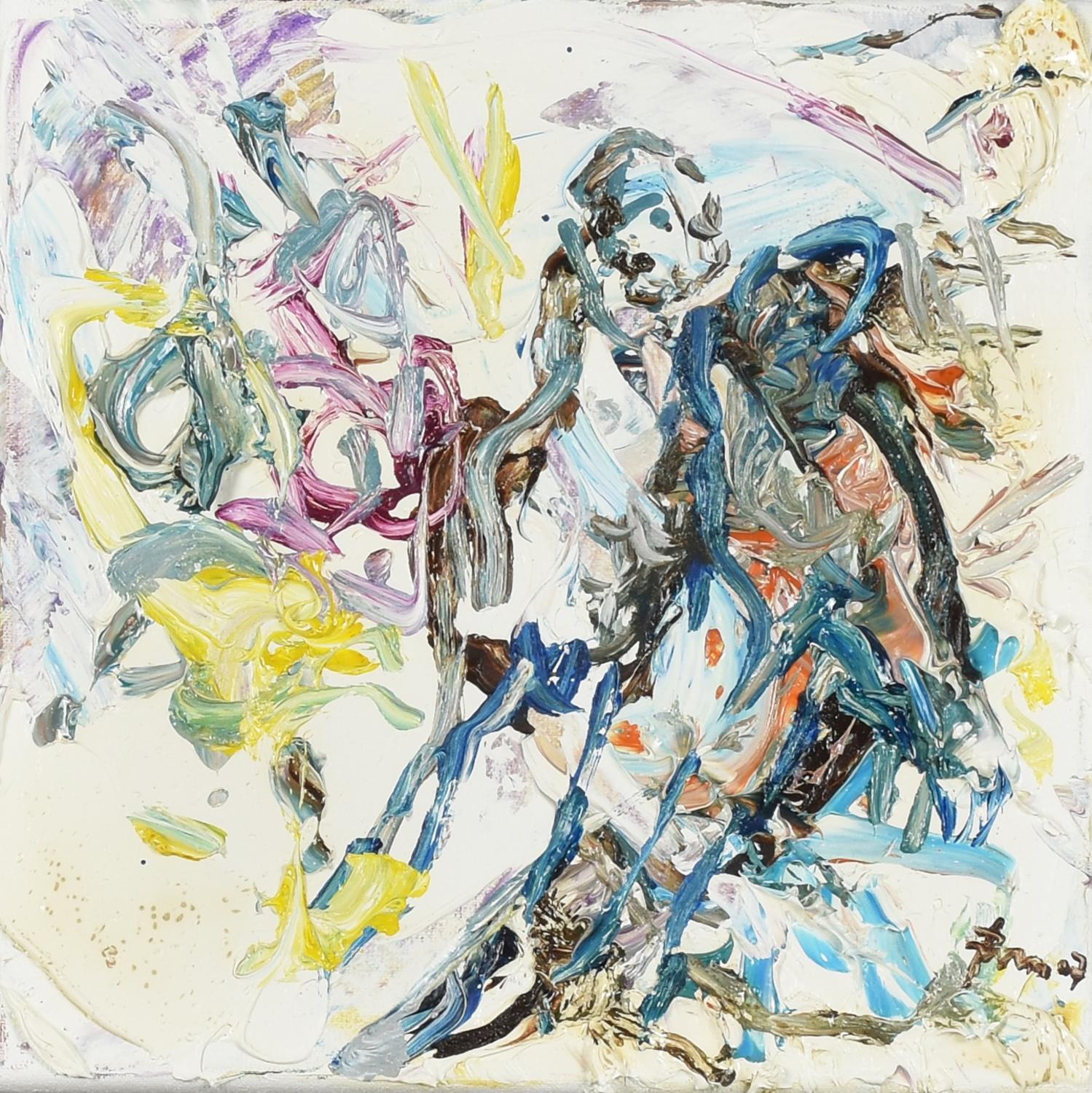 Klaus Prior (1945) ZWEIFACH, 2007 olio su tela, cm 20x20 firma e data L'opera...