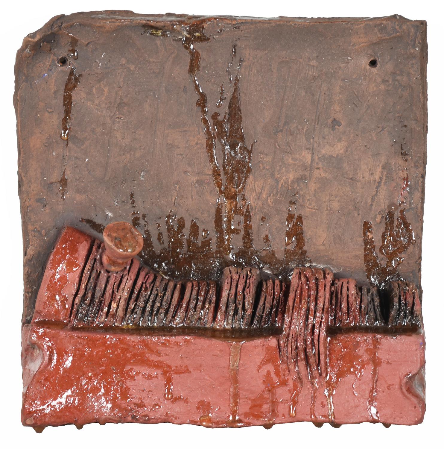 Lucilla Catania (1954) SENZA TITOLO, 2009 ceramica, cm 20x20x5 sul retro:...
